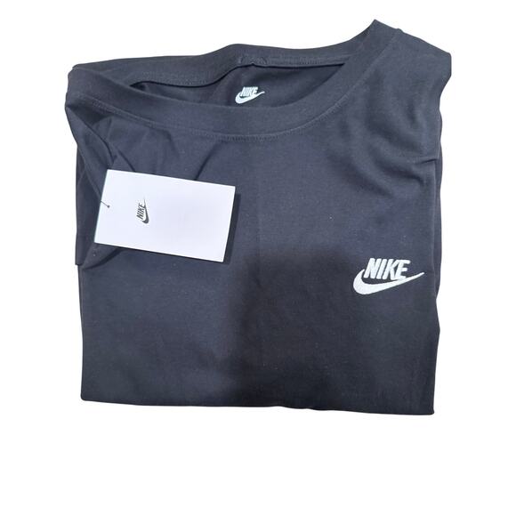 NEW Nike NSW Embroidered Futura Men's Tee AR4997-013 Black Size 2XL - Picture 4 of 6